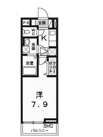 加古川駅 徒歩9分 2階の物件間取画像